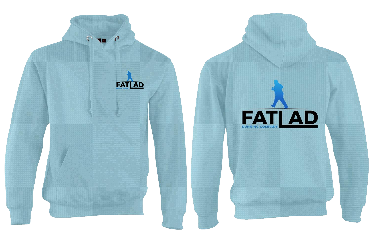 FatLad Hoodie - Back Print